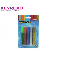 KEYROAD ΧΡΥΣΟΚΟΛΛΑ ΚΑΡΤΕΛΑ 10gr ΜΕΤΑΛΛΙΚΑ ΧΡΩΜΑΤΑ ΣΕΤ 5Τ.